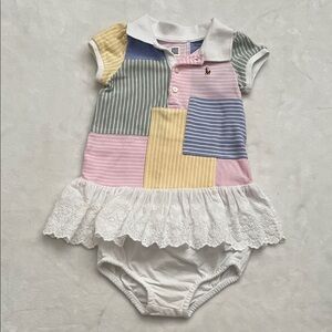 Ralph Lauren Multicolor Striped Baby Polo